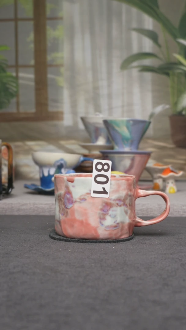杯子陶801景德镇手工手创杯子