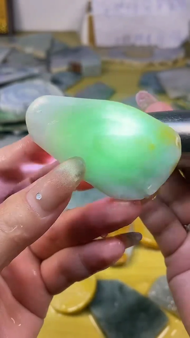 散珠翡翠天然缅甸翡翠A货476