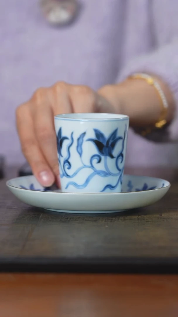 f****7弥云斋萱草咖啡杯