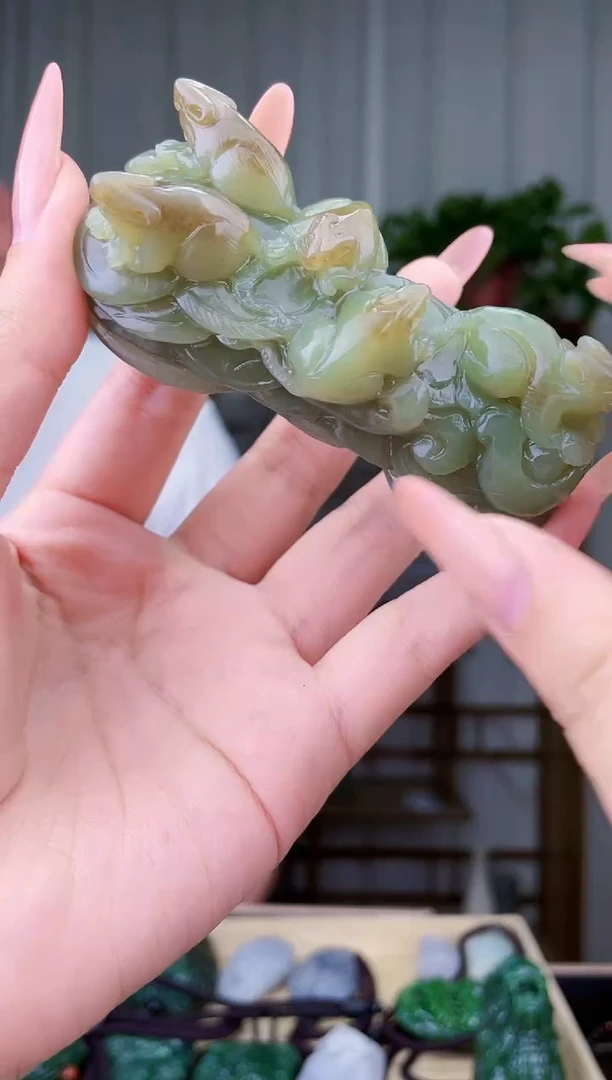 未镶嵌和田玉挂件拍一发一，多样性发货！