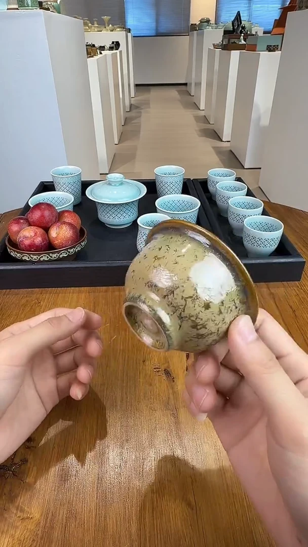 青瓷手工茶器不带礼盒包邮