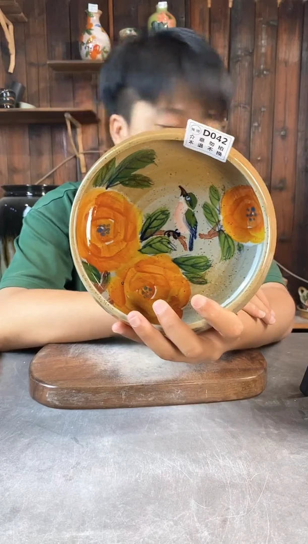 碗瑕042，手工手作，超值陶瓷！
