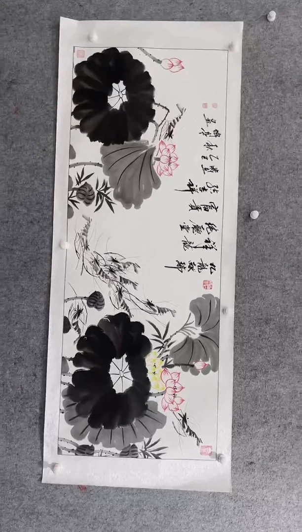 国画张传亭老师的作品