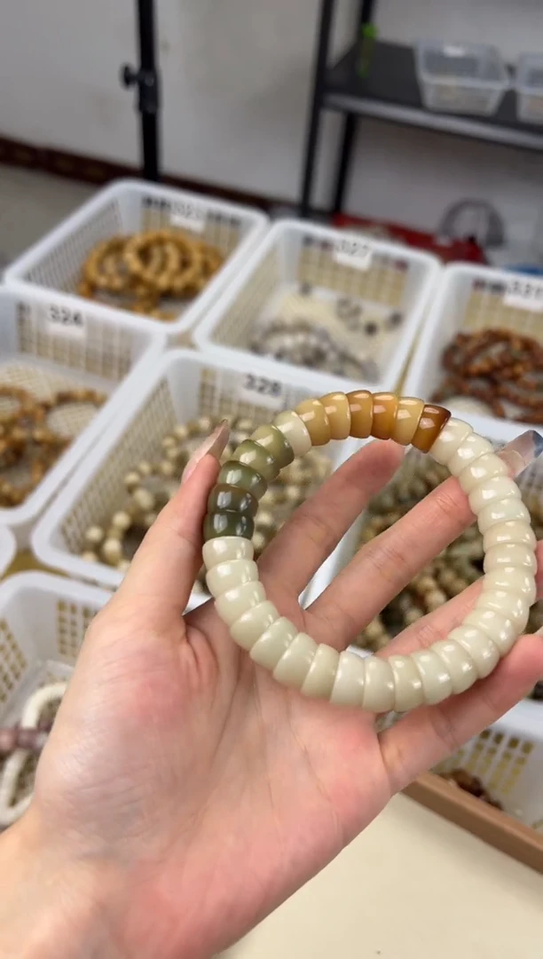 手串菩提根/象牙果卡13碗珠手串452