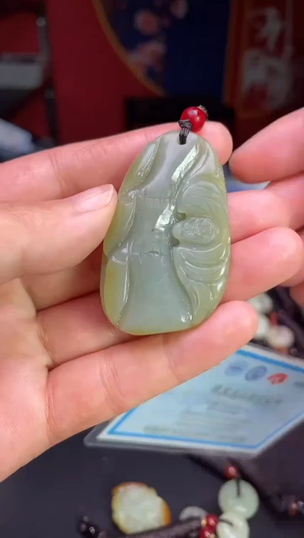 颈饰未镶嵌和田玉1
