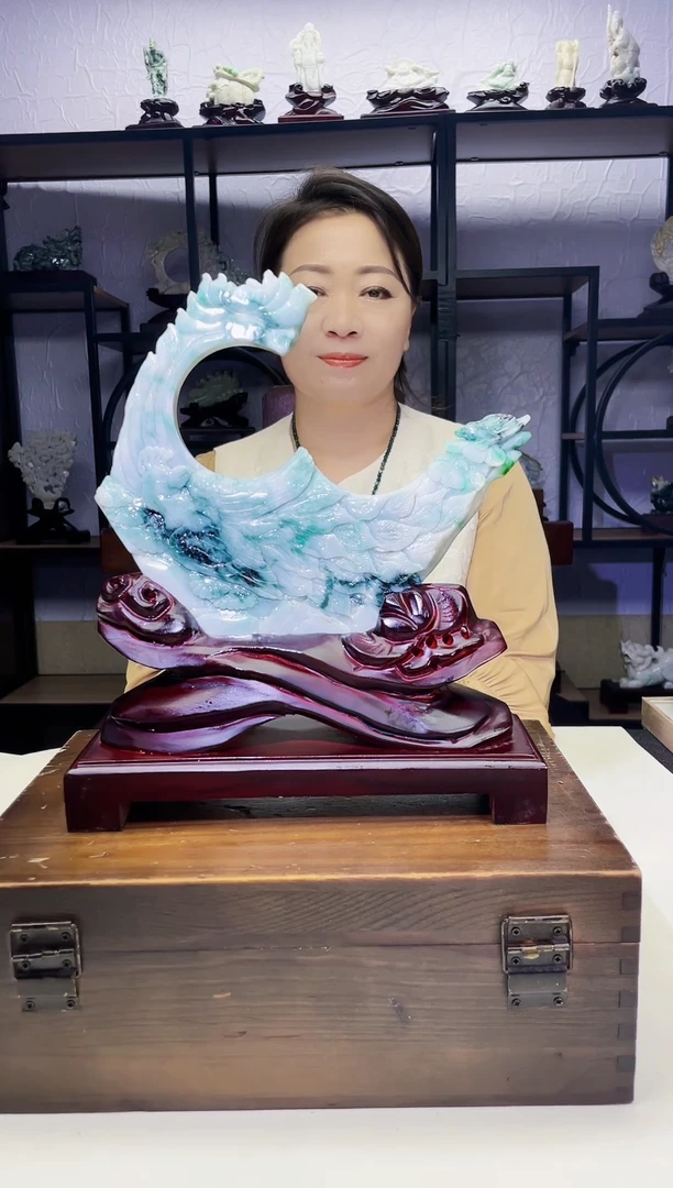 定制翡翠未镶嵌毛货07060142