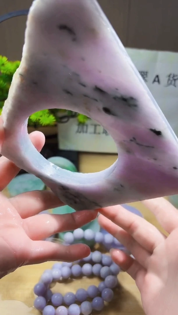 颈饰未镶嵌翡翠翡翠A货 丹696