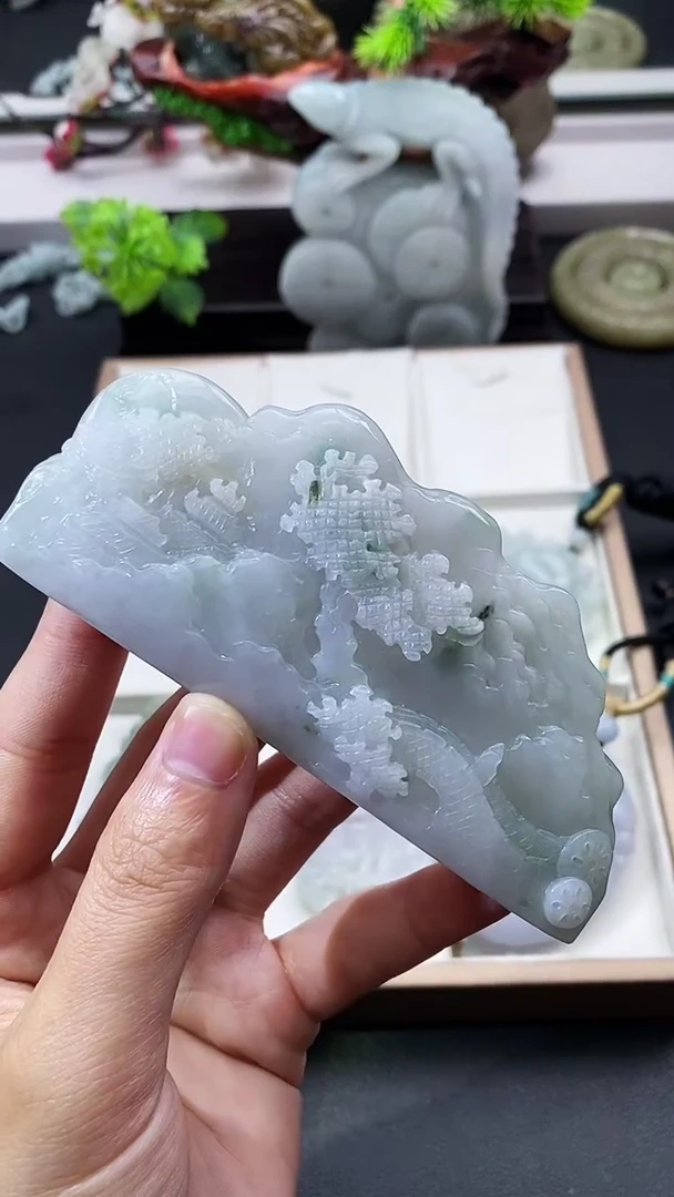 颈饰未镶嵌翡翠天然缅甸A货翡翠