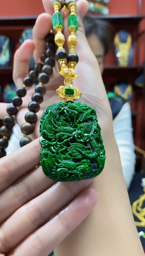 颈饰未镶嵌翡翠翡翠吊坠
