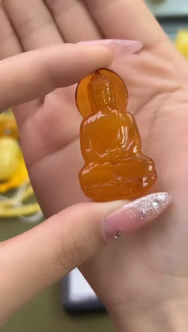 裸石琥珀未镶嵌天然琥珀蜜蜡吊坠