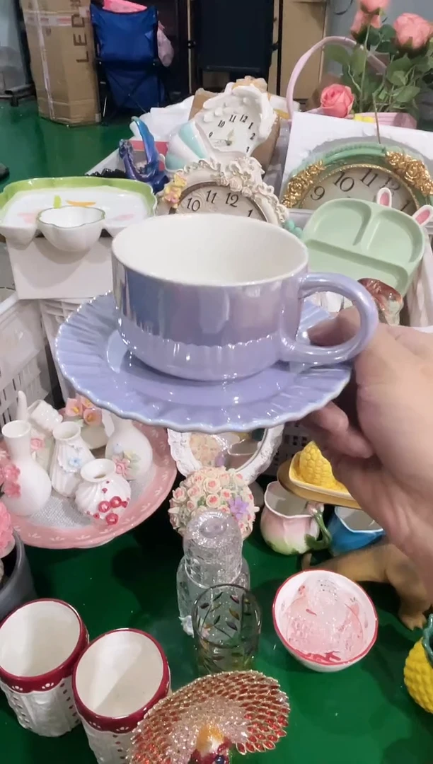 其他紫色咖啡杯套装