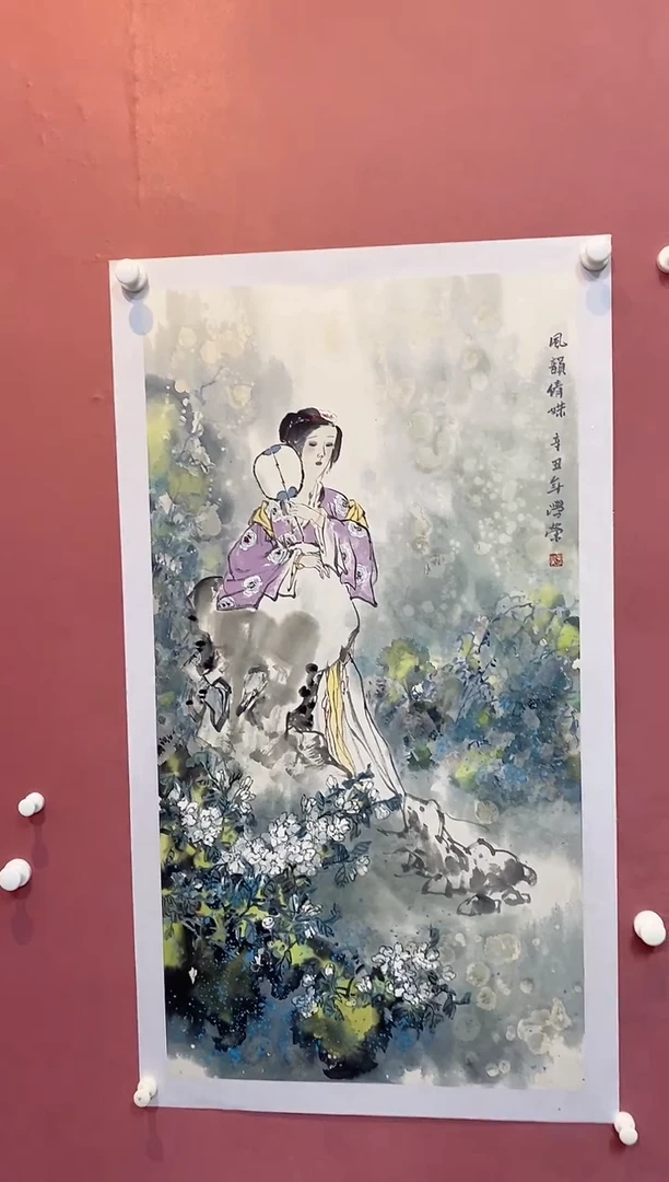 国画李学荣老师作品