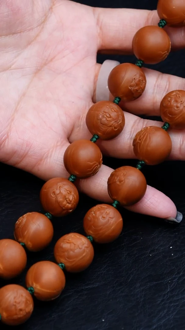 【闪购商品】橄榄核手串/手链15.5正圆铁核薄艺十八罗汉