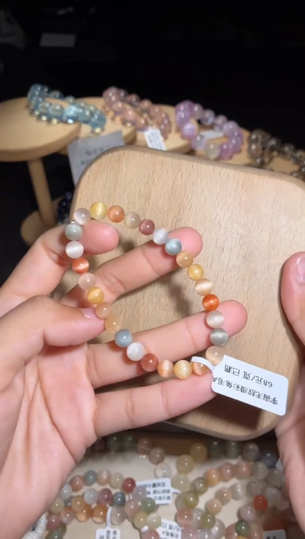 未镶嵌手链水晶11号多样性发一CC 6+