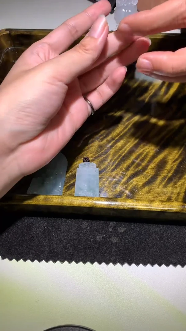 未镶嵌定制翡翠终****~-毛货不退不换-