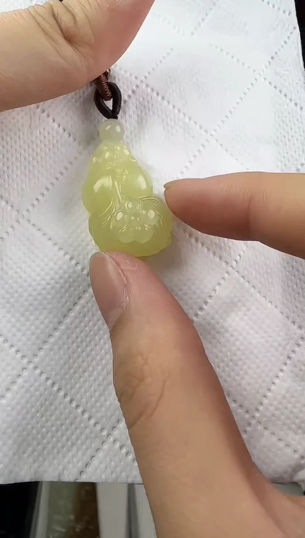 吊坠(不含链)未镶嵌和田玉JJD0104028多样性发一