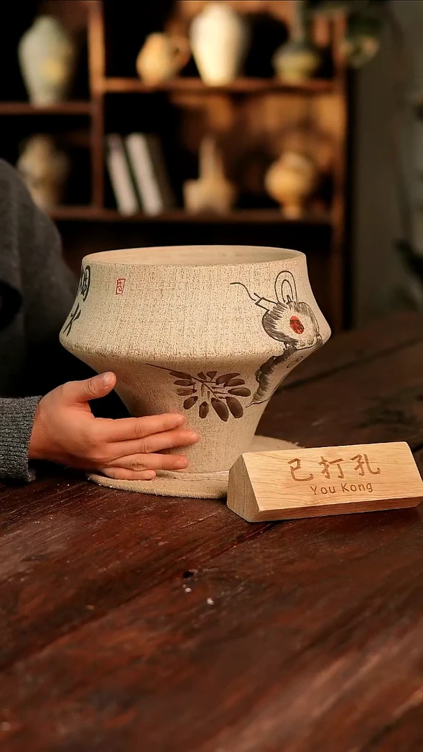 摆件20-134高22口20误差2已打孔