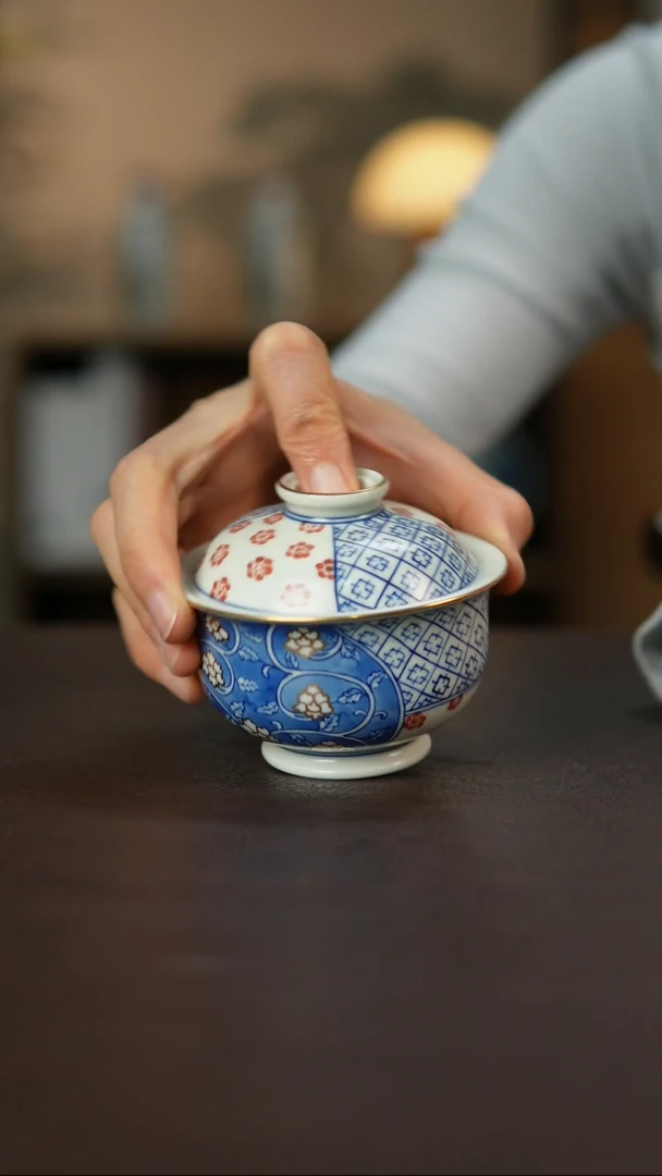 景德镇陶瓷杯碗柴烧多人0004