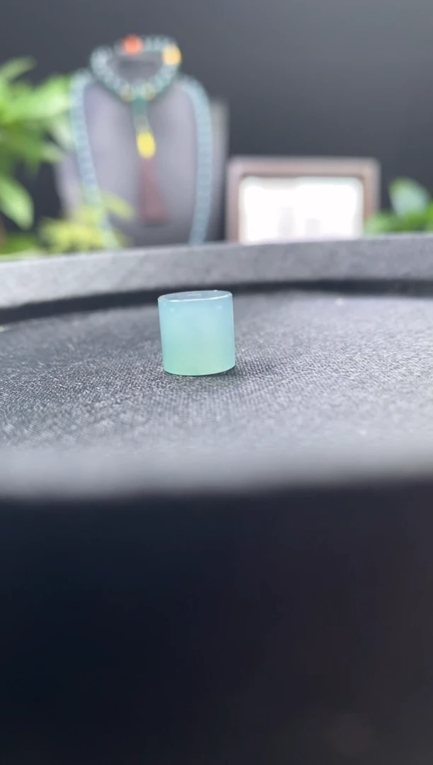 散珠翡翠散珠卡10mm左右桶珠