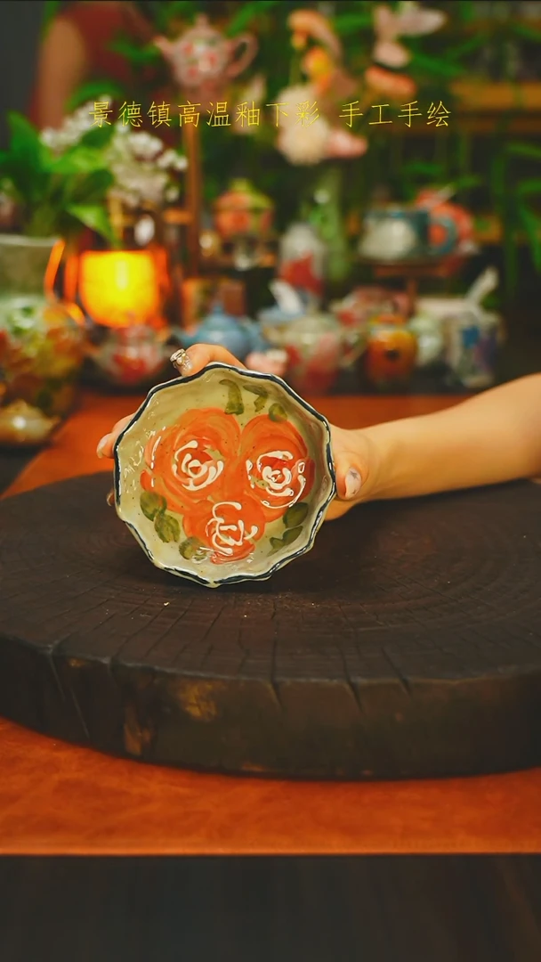 其他手捏烟灰缸料碟-素简手作015