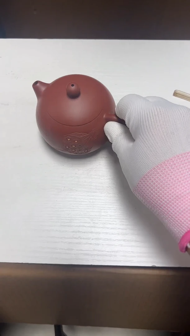 瓷片工艺品杂项勇**心3286