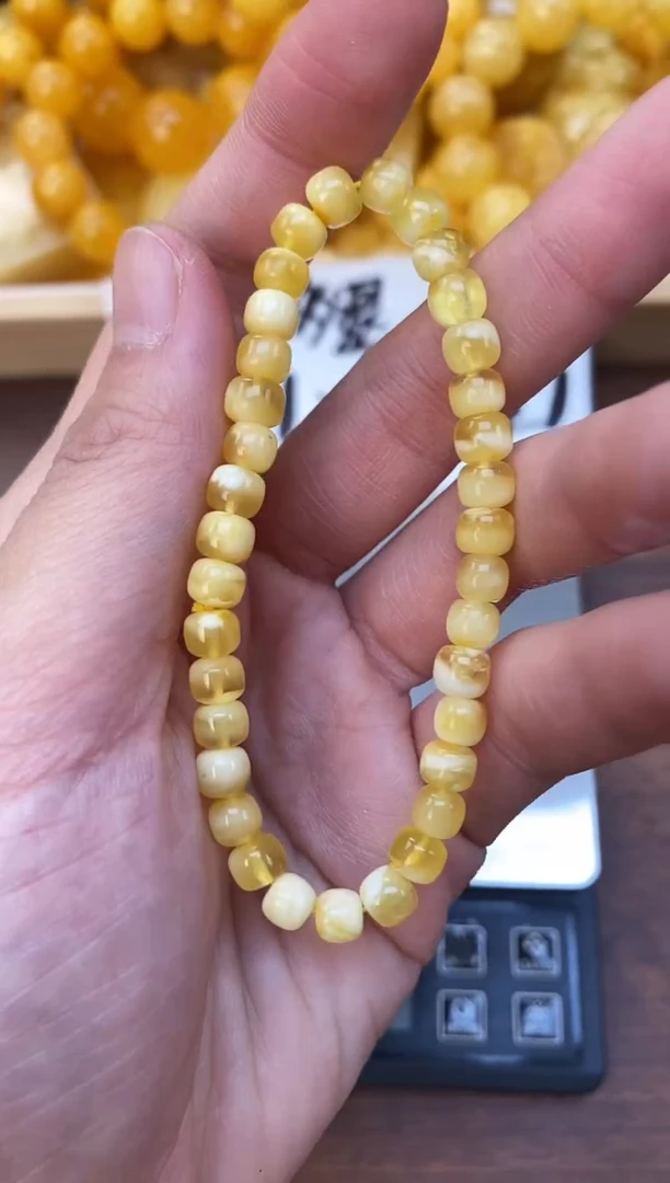 裸石琥珀未镶嵌天然琥珀蜜蜡
