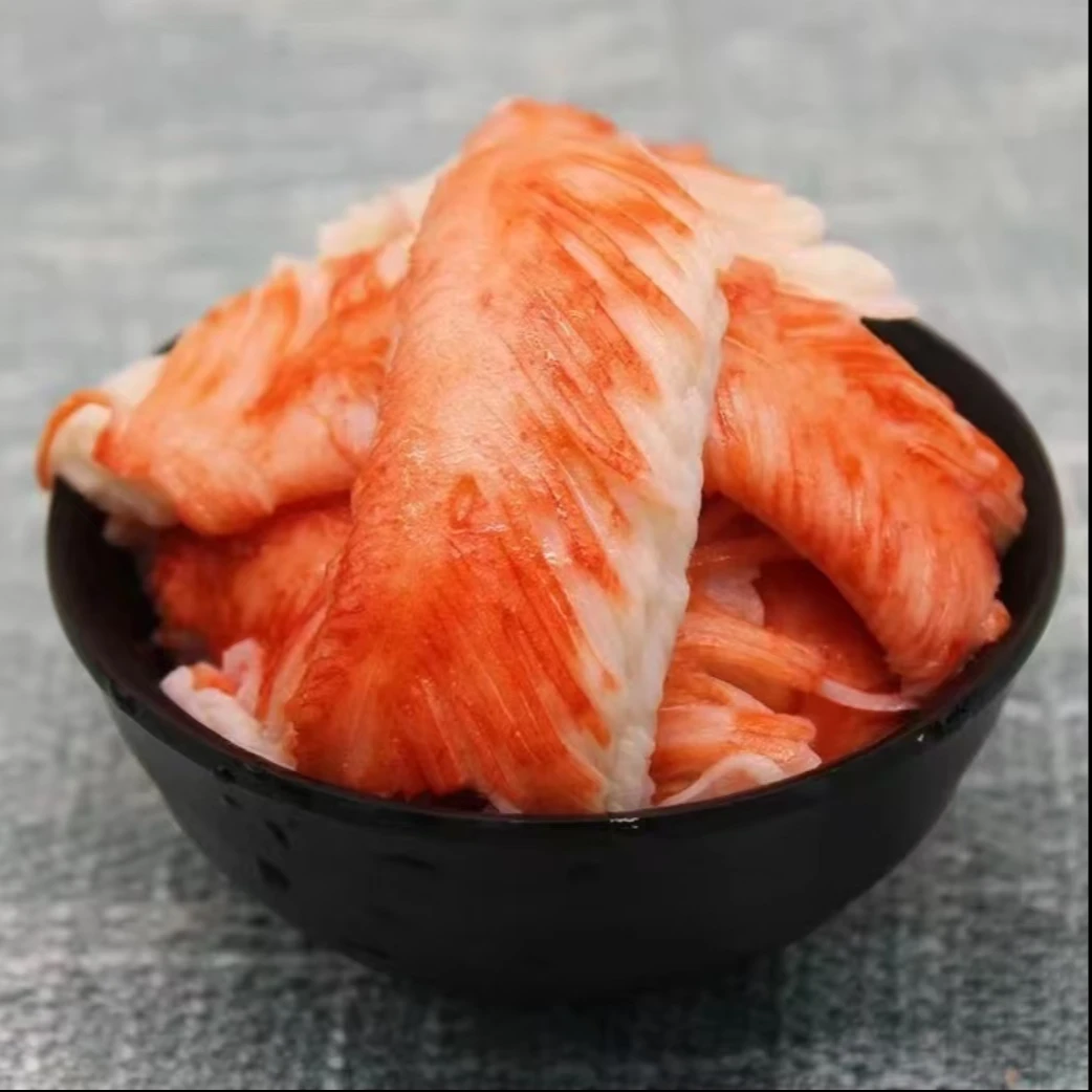 手撕鳕鱼蟹味柳 鲜嫩营养开袋即食  90克/包*8包