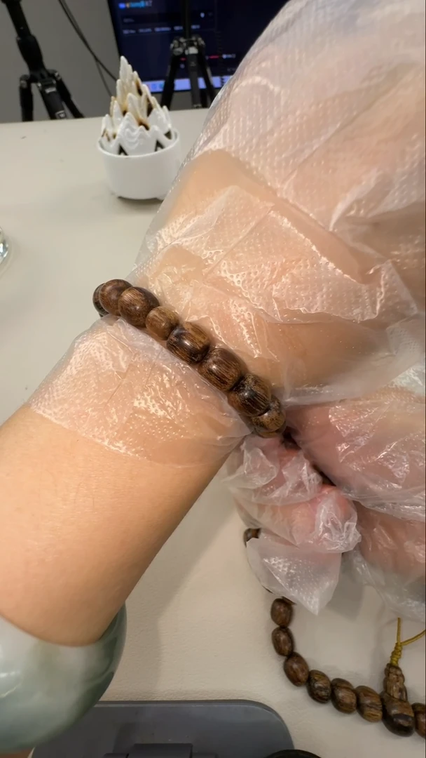 沉香沉香香囊修*芽庄沉水红土黑肉老型珠【不退不换】