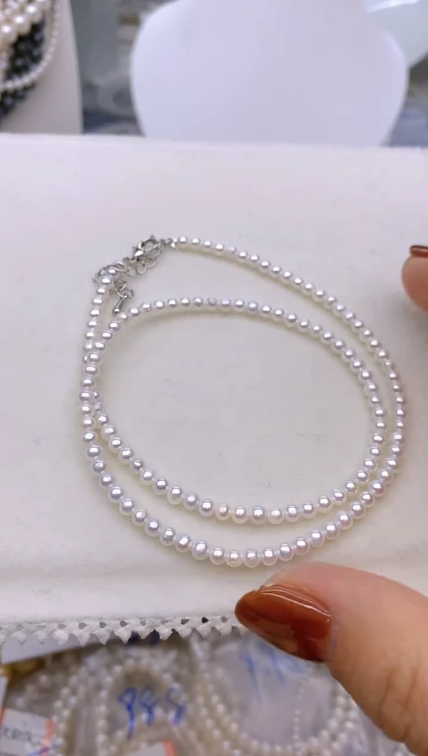 未镶嵌1淡水珍珠项链