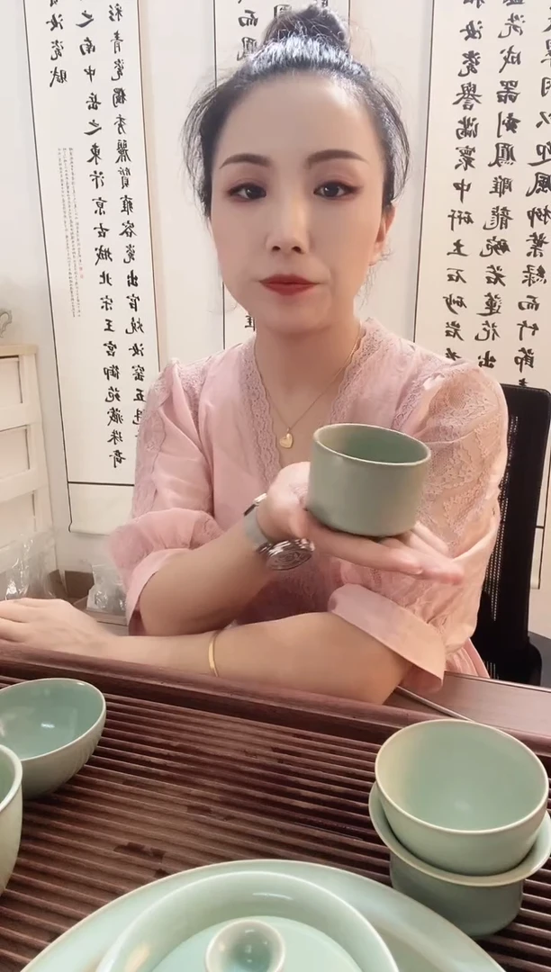 腰***胀宣宝汝瓷原矿原釉手工作品