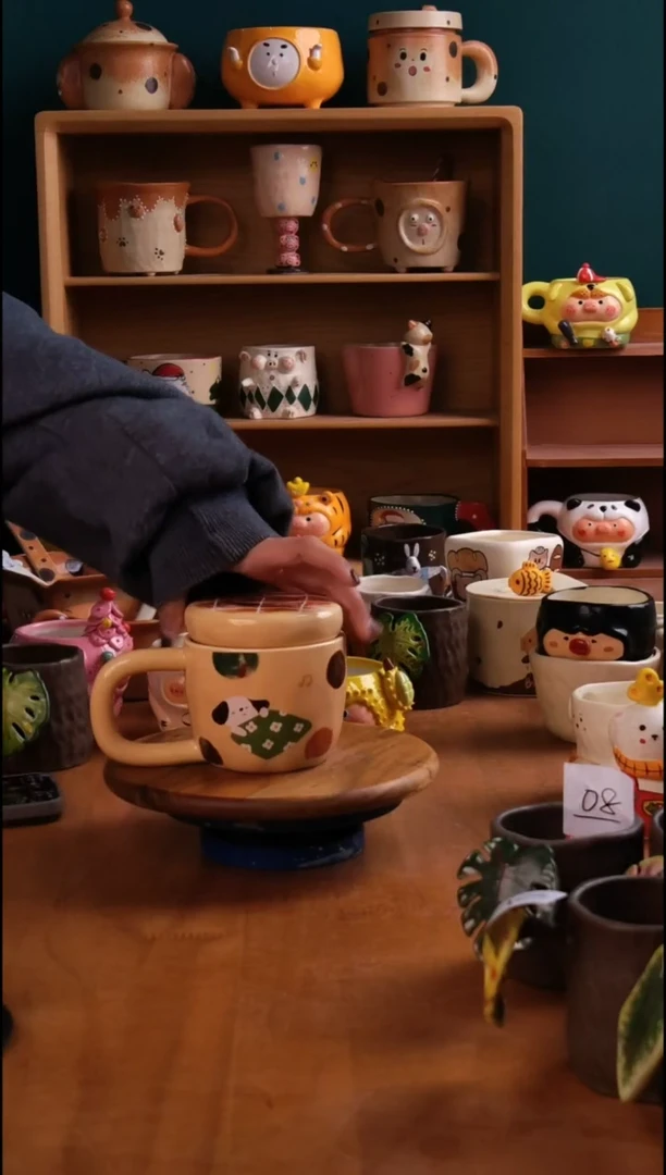 摆件陶景德镇原创手工陶瓷