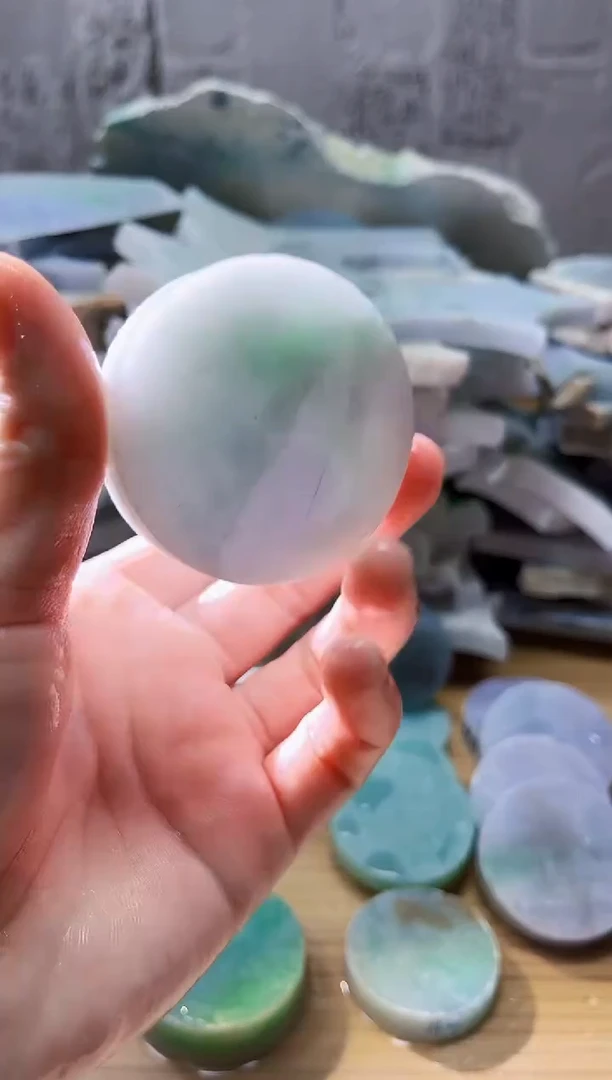 裸石翡翠天然翡翠A货古 南 609