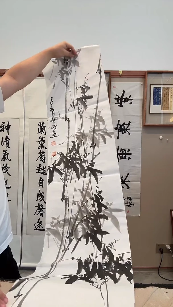 国画j陈老师国画作品一件