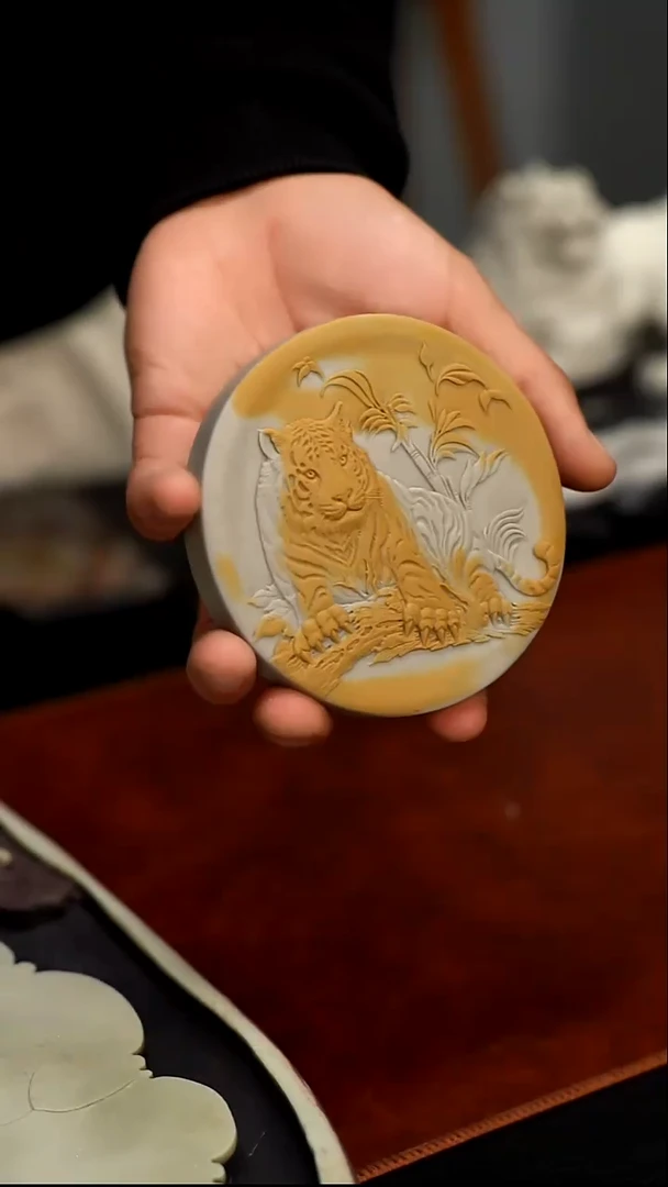 双十一返场精品老虎杯垫