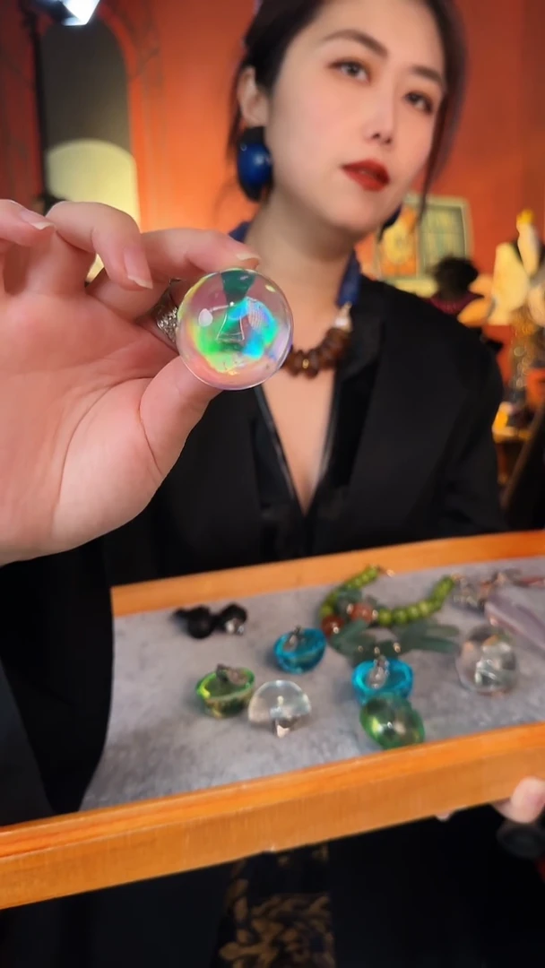 合金无合金无复古百搭透明极光耳夹