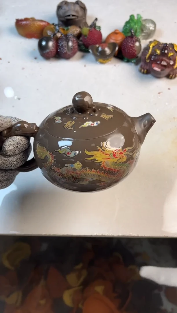 福利500毫升变色大西施+壶绳
