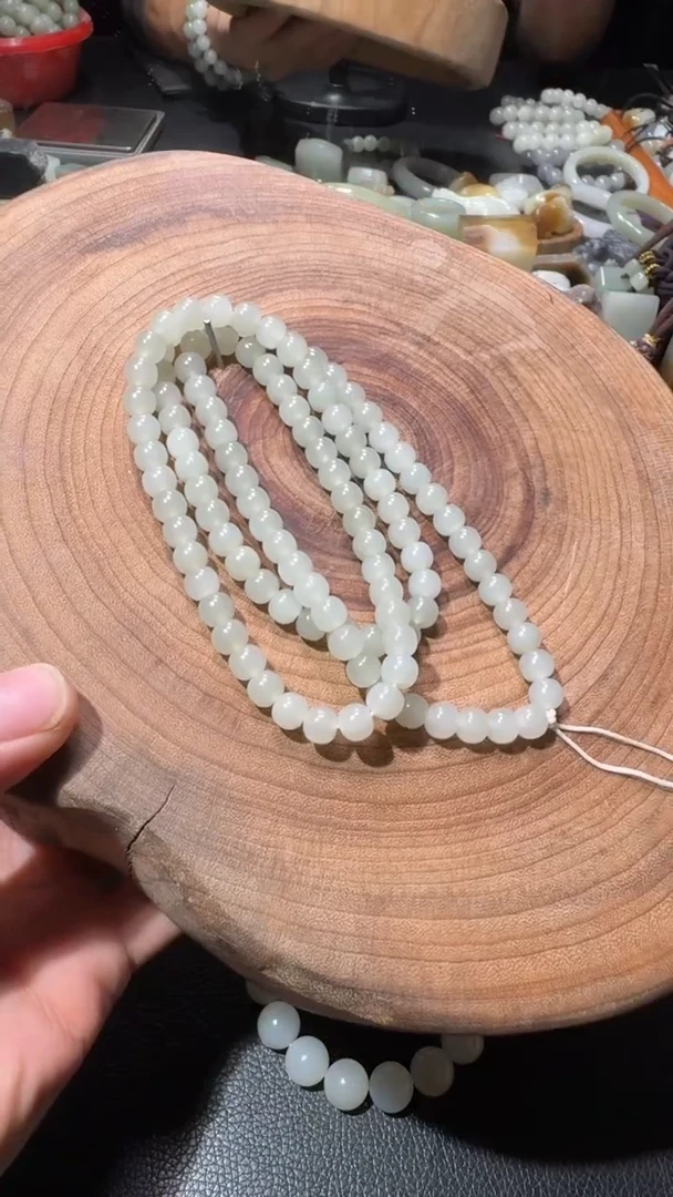 未镶嵌手链和田玉手串