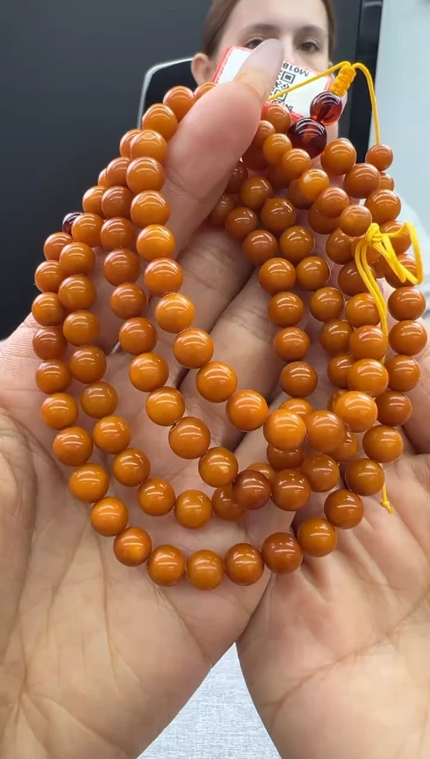 【闪购商品】琥珀颈饰未镶嵌21秒拍号