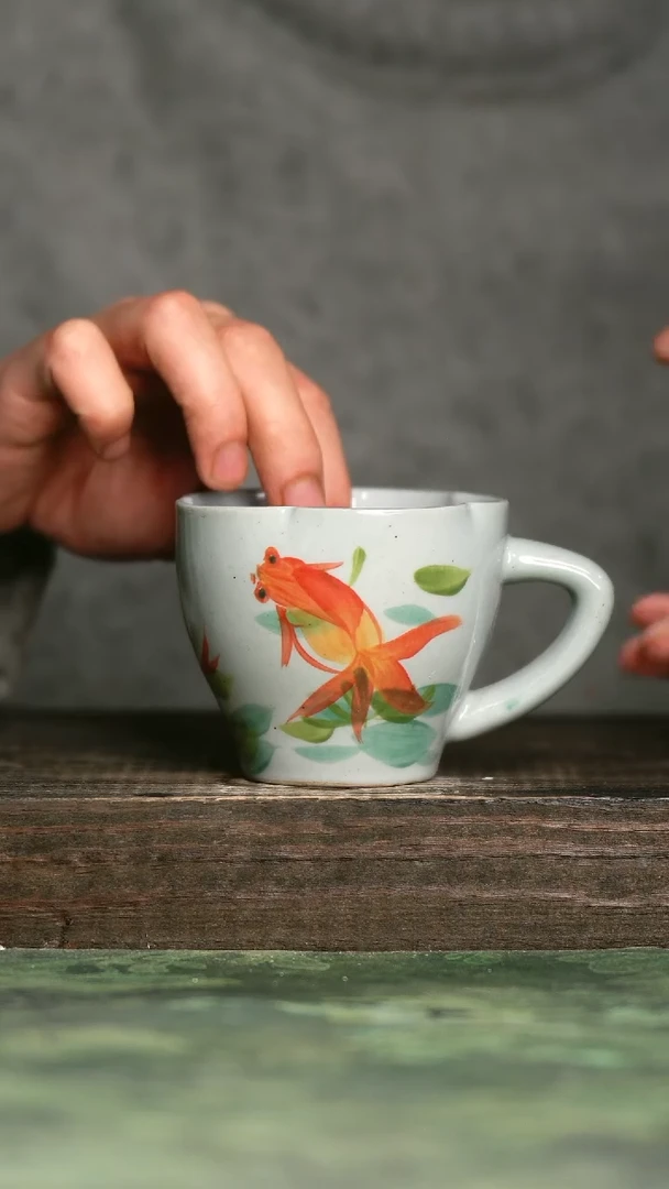 【闪购商品】青诗集手工手绘瓷器