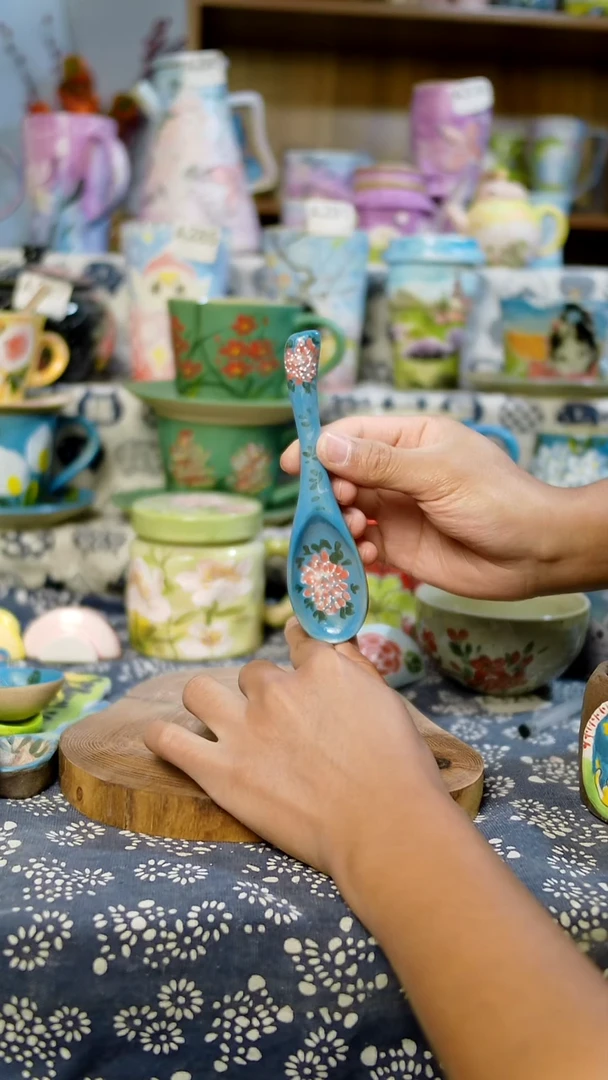 瓷片景德镇手绘高温陶瓷