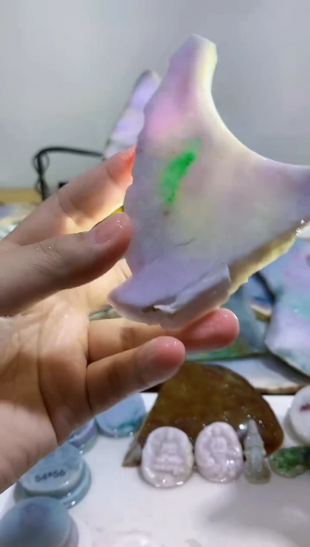 裸石翡翠0蒙0翡翠珠宝670