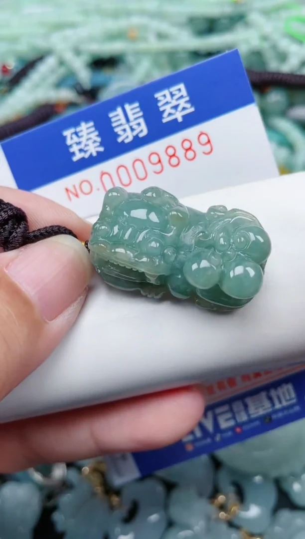 翡翠未镶嵌颈饰.0009889