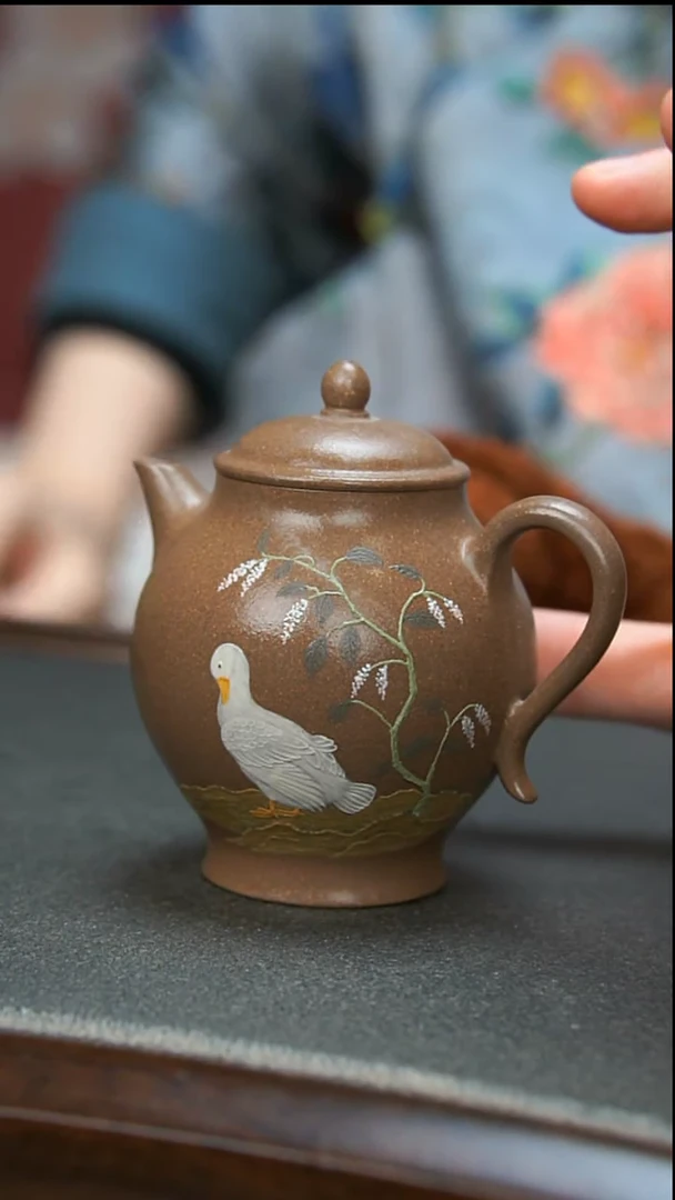 【闪购商品】紫砂茶壶小鸭子壶 非我家底款