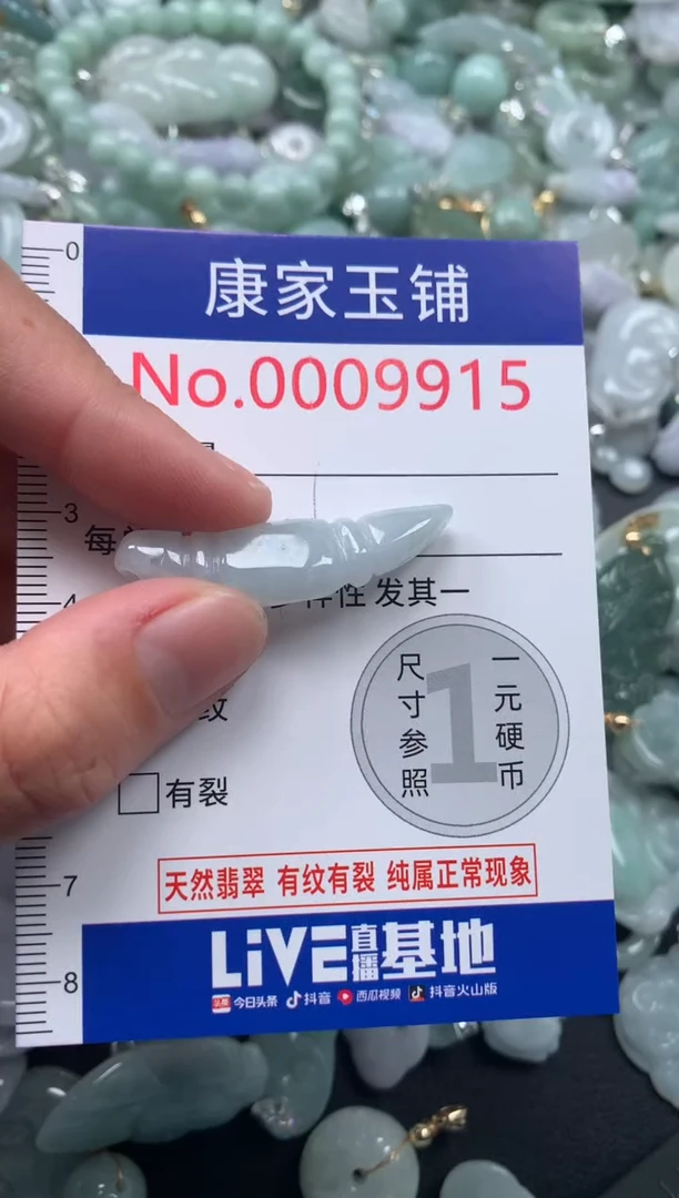 颈饰未镶嵌翡翠9915