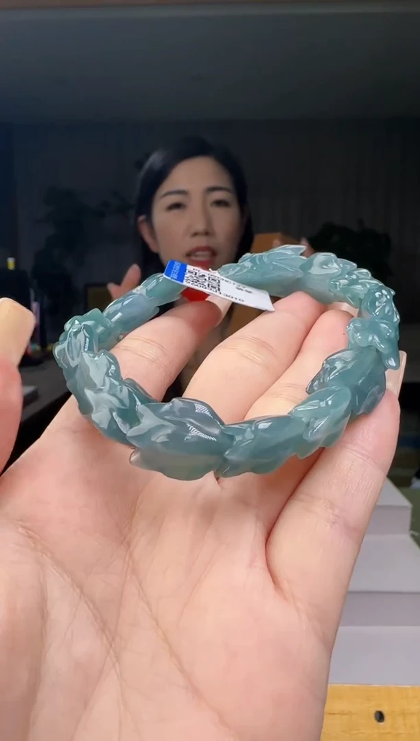 未镶嵌手串翡翠多样性发其一YL@@960Q3J13010