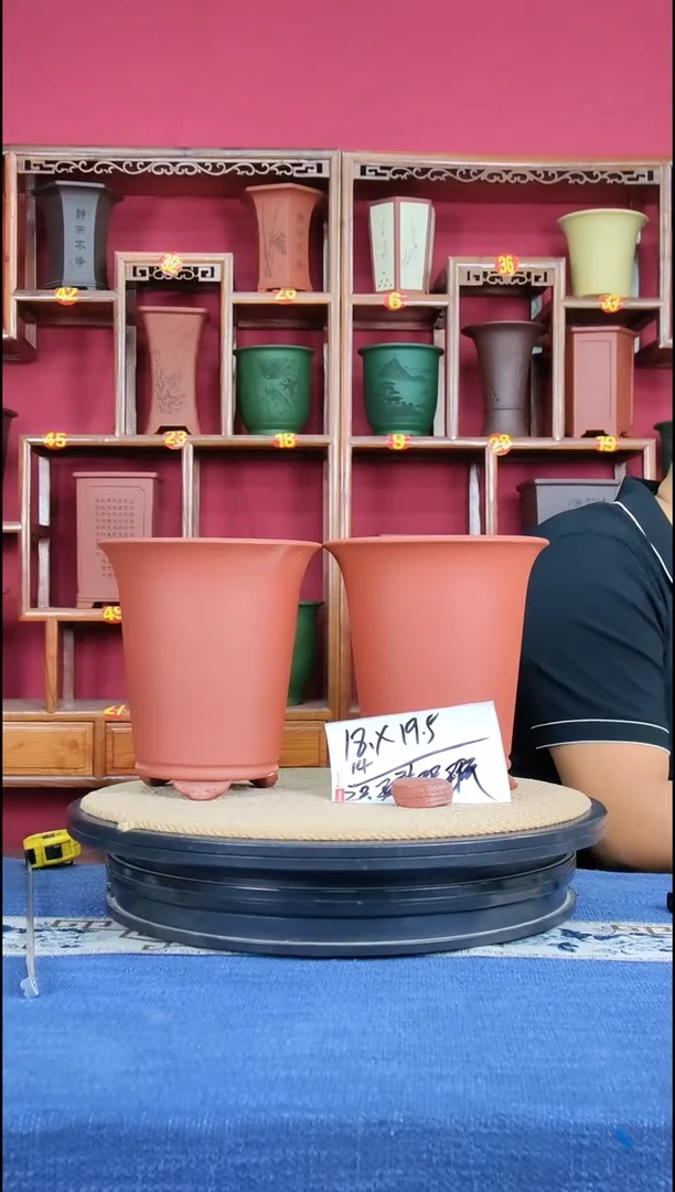 紫砂花盆紫砂紫砂