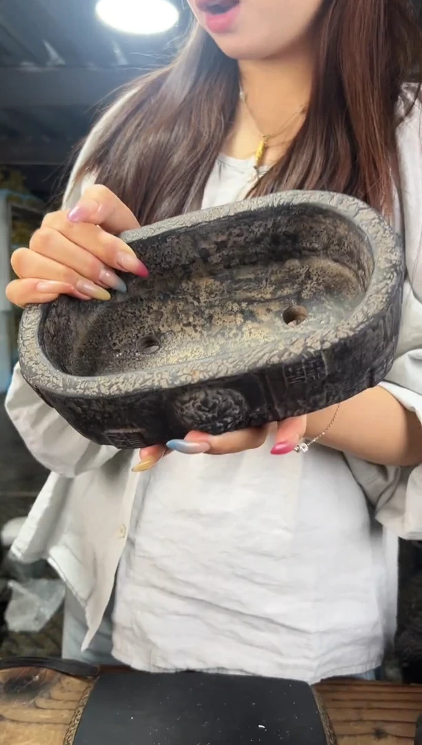 陶土兽头小印（大）【已打孔】