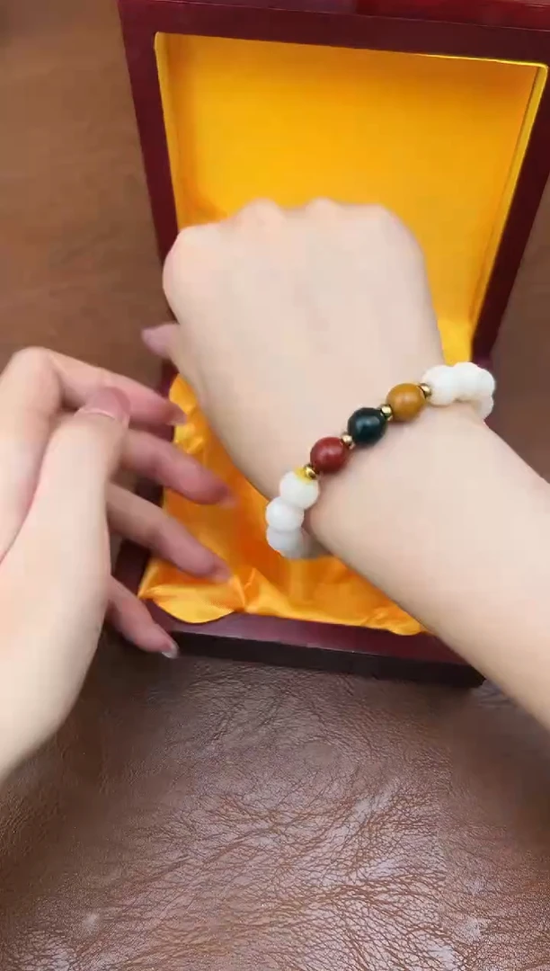 万家文玩阁白玉菩提链接@@sp012