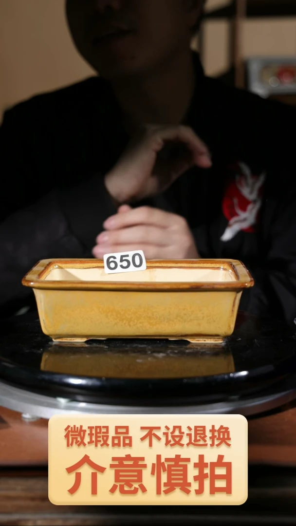 【闪购商品】红陶650  瑕盆