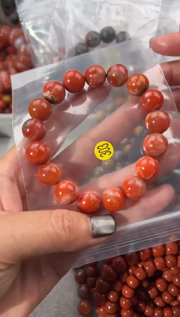 未镶嵌手串南红玛瑙12+